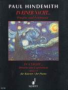 Cover icon of In a Night ..., Op. 15, Dreams and Experiences sheet music for piano solo by Paul Hindemith, classical score, easy/intermediate skill level