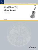 Cover icon of Little Sonata sheet music for cello and piano by Paul Hindemith, classical score, easy/intermediate skill level