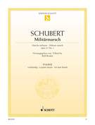 Cover icon of Military march in D major, Op. 51/1 D 733/1 sheet music for piano four hands by Franz Schubert, classical score, easy/intermediate skill level