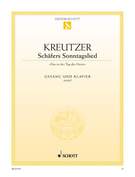 Cover icon of Des Schafers Sonntagslied, "Das ist der Tag des Herrn" sheet music for mezzo-soprano and piano by Conradin Kreutzer, classical score, easy/intermediate skill level