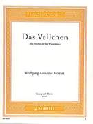 Cover icon of Das Veilchen, K. 476 sheet music for mezzo-soprano and piano by Wolfgang Amadeus Mozart, classical score, easy/intermediate skill level