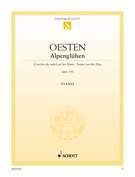 Cover icon of Sunset on the Alps, Op. 193 sheet music for piano solo by Theodor Oesten, classical score, easy/intermediate skill level