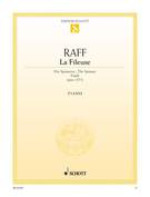 Cover icon of La Fileuse, Op. 157/2, Etude sheet music for piano solo by Joseph Joachim Raff, classical score, easy/intermediate skill level