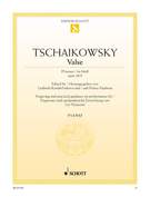 Cover icon of Valse in F-sharp minor, Op. 40/9, Fingering and practical guidance on performance by Lev Vinocour sheet music for piano solo by Pyotr Ilyich Tchaikovsky, classical score, easy/intermediate skill level