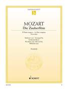 Cover icon of The Magic Flute, K. 620, Overture sheet music for piano solo by Wolfgang Amadeus Mozart, classical score, easy/intermediate skill level