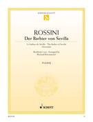 Cover icon of The Barber of Seville, Overture sheet music for piano solo by Gioacchino Rossini, classical score, easy/intermediate skill level