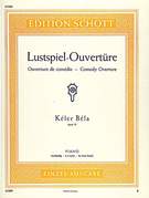 Cover icon of Comedy Overture, Op. 73 sheet music for piano four hands by Bela Keler, classical score, easy/intermediate skill level