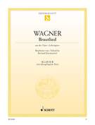 Cover icon of Bridal Song, from the Opera "Lohengrin", WWV 75 sheet music for piano (with text) by Richard Wagner, classical score, easy/intermediate skill level