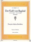 Cover icon of The Caliph of Baghdad, Overture D major sheet music for violin and piano by Francois-Adrien Boieldieu, classical score, easy/intermediate skill level