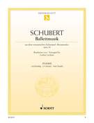 Cover icon of Ballet Music No. 2 in G major, Op. 26 D 797/2, from the romantic play "Rosamunde" sheet music for piano four hands by Franz Schubert, classical score, easy/intermediate skill level