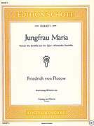 Cover icon of Jungfrau Maria, Stradella's hymn from the opera "Alessandro Stradella" sheet music for tenor and piano by Friedrich von Flotow, classical score, easy/intermediate skill level