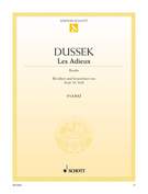 Cover icon of Les Adieux, Rondo sheet music for piano solo by Johann Ladislau Dussek, classical score, easy/intermediate skill level