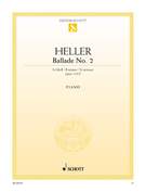 Cover icon of Ballade No. 2 in B minor, Op. 115 sheet music for piano solo by Stephen Heller, classical score, intermediate/advanced skill level