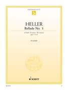 Cover icon of Ballade No. 3 in D minor, Op. 115 sheet music for piano solo by Stephen Heller, classical score, intermediate/advanced skill level