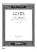 Cover icon of Tom der Reimer, Op. 135a, "Der Reimer Thomas lag am Bach" sheet music for alto and piano by Carl Loewe, classical score, easy/intermediate skill level