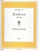 Cover icon of Undine, Overture sheet music for piano solo by Albert Lortzing, classical score, easy/intermediate skill level