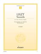 Cover icon of Tarantella, from "Venezia e Napoli" sheet music for piano solo by Franz Liszt, classical score, advanced skill level