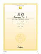 Cover icon of Legende No. 2, François de Paule marchant sur le flots sheet music for piano solo by Franz Liszt, classical score, advanced skill level