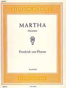 Cover icon of Martha, Overture sheet music for piano solo by Friedrich von Flotow, classical score, easy/intermediate skill level
