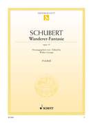 Cover icon of Wanderer Fantasy, Op. 15 D 760 sheet music for piano solo by Franz Schubert, classical score, advanced skill level