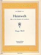 Cover icon of Heimweh, "Wer in die Fremde will wandern" sheet music for soprano and piano by Hugo Wolf, classical score, easy/intermediate skill level