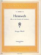 Cover icon of Heimweh, "Wer in die Fremde will wandern" sheet music for alto and piano by Hugo Wolf, classical score, easy/intermediate skill level