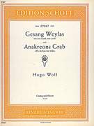Cover icon of Anakreons Grab / Gesang Weylas sheet music for soprano and piano by Hugo Wolf, classical score, easy/intermediate skill level