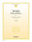 Cover icon of Polacca brillante in E major, Op. 72 sheet music for piano solo by Carl Maria Von Weber, classical score, advanced skill level
