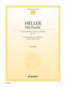 Cover icon of Die Forelle, Op. 33, Capriccio brilliant after Franz Schubert sheet music for piano solo by Stephen Heller, classical score, advanced skill level