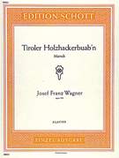 Cover icon of Tiroler Holzhackerbuab'n, Op. 356, Collection of Famous Round Dances and Other Folk Dances sheet music for piano solo by Josef Franz Wagner, classical score, easy/intermediate skill level
