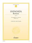 Cover icon of Romance, Op. 26 sheet music for violin and piano by Johan Severin Svendsen, classical score, easy/intermediate skill level