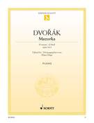 Cover icon of Mazurka in D minor, Op. 56/4 sheet music for piano solo by Antonin Dvorak, classical score, easy/intermediate skill level