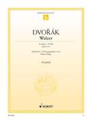 Cover icon of Waltz in A major, Op. 54/1 sheet music for piano solo by Antonin Dvorak, classical score, easy/intermediate skill level