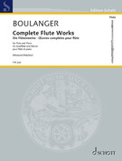 Cover icon of D'un matin de printemps sheet music for flute and piano by Lili Boulanger, classical score, intermediate/advanced skill level