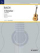 Cover icon of Sonata in C major, BWV 1005 sheet music for guitar solo by Johann Sebastian Bach, classical score, advanced skill level