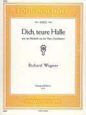 Dich teure Halle from the opera "Tannhäuser" WWV 70 sheet music download