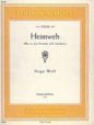 Heimweh "Wer in die Fremde will wandern" sheet music download
