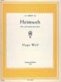Heimweh "Wer in die Fremde will wandern" sheet music download