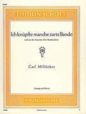 Ich knupfte manche zarte Bande Song from the operetta "Der Bettelstudent" sheet music download