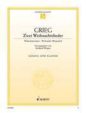 2 Christmas Carols Op. 49/5 Christmas Snow - Christmas Lullaby sheet music download