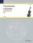 Sonatina in E major TWV 41:E 1 violin and piano sheet music