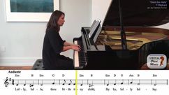 The Coventry Carol Piano Accompaniment Video