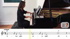 Silent Night Piano Accompaniment Video