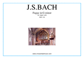 Cover icon of Fugue in G minor BWV 578 sheet music for organ solo by Johann Sebastian Bach, classical score, intermediate skill level