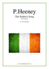 Cover icon of The Soldier's Song (Irish Anthem) sheet music for piano, voice or other instruments by Patrick Heeney, easy/intermediate skill level