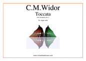 Cover icon of Toccata from Symphony No.5 sheet music for organ solo by Charles Marie Widor, classical score, intermediate/advanced skill level