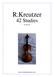 Studies (1-42) - COMPLETE for violin solo by Rudolf Kreutzer