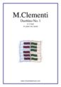 Muzio Clementi: Duettino No.1 in C major