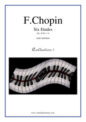Frederic Chopin: Etudes Op.10 No.1-6 (NEW EDITION)