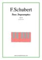 Franz Schubert: Four Impromptus Op.90